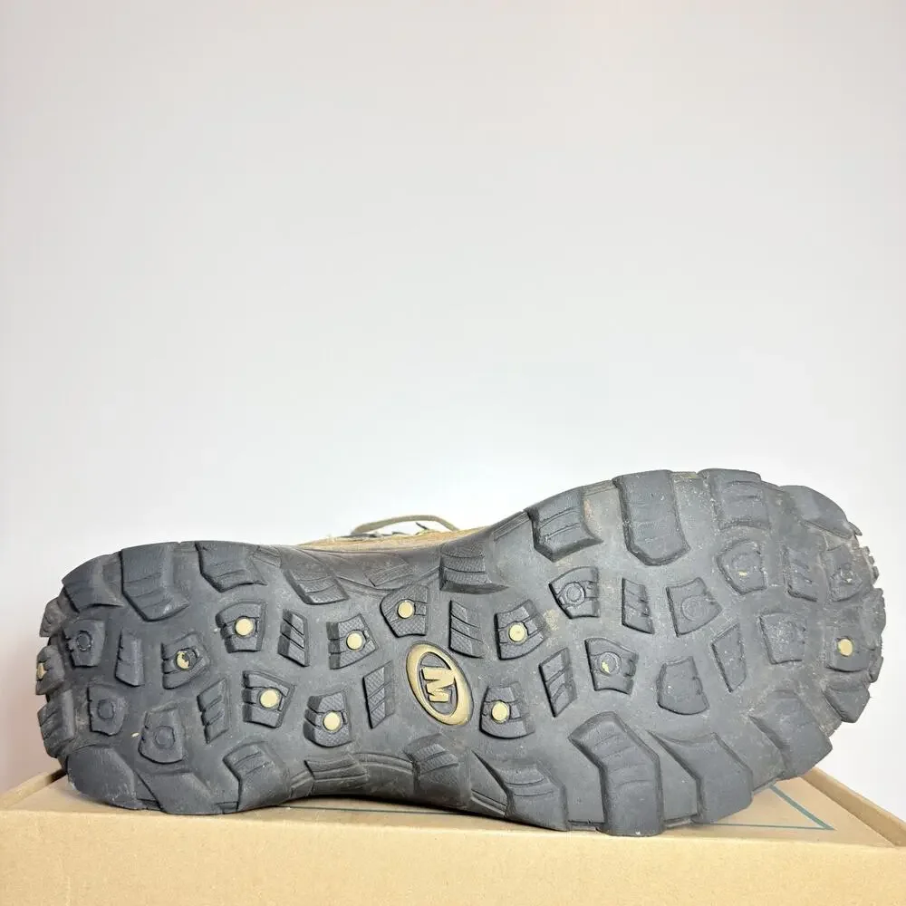 Merrell Pulse II Mens Hiking Boots Size 11 Waterproof Leather Trail Mid Shoes